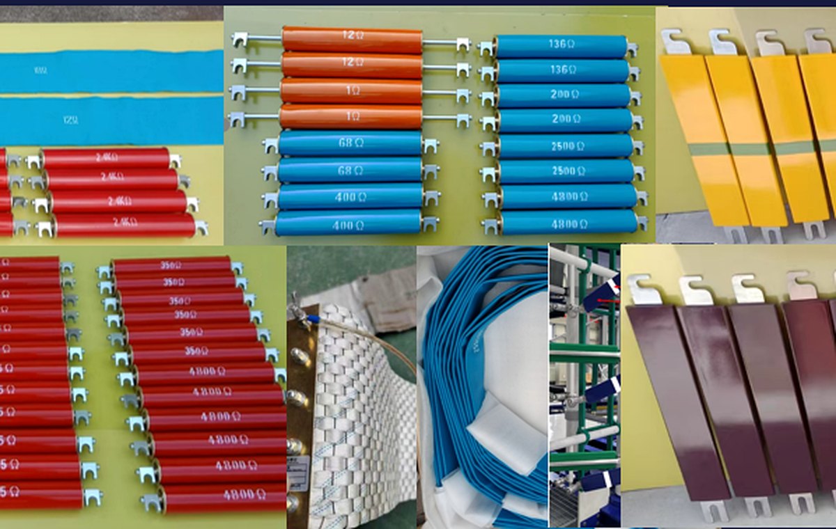 Resistors and components for high voltage impulse system refurbishment